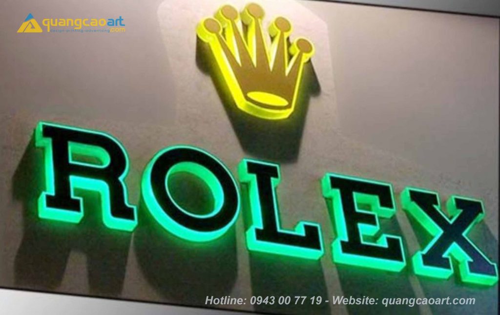 Bảng hiệu mica đèn led